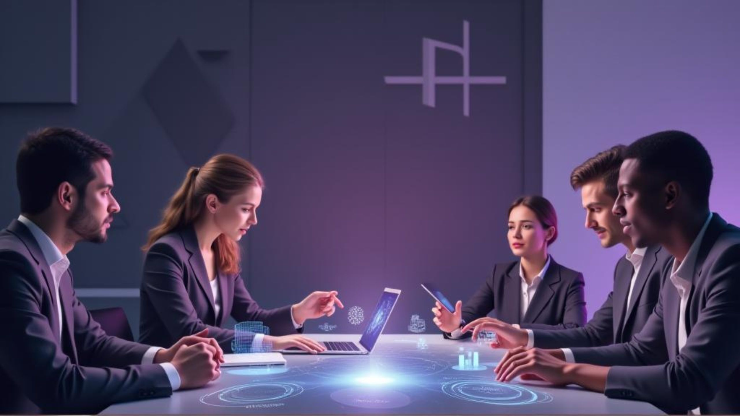 PixelGrid team working